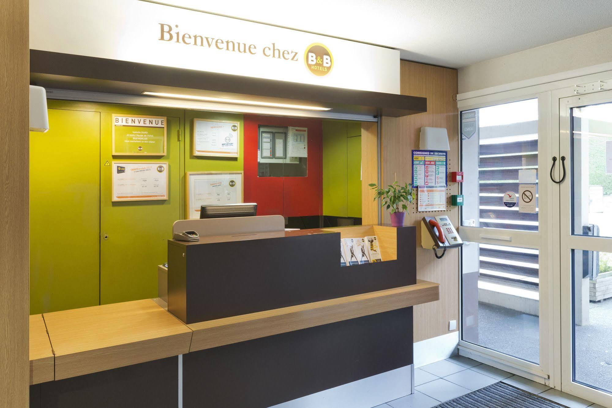 B&B Hotel Morlaix Saint-Martin-des-Champs  Exteriör bild